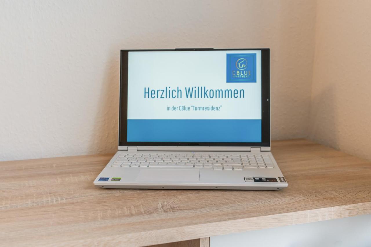 Cblue "Turmresidenz", Zentral, Familienfreundlich, Schatzsuche Wißmar Kültér fotó